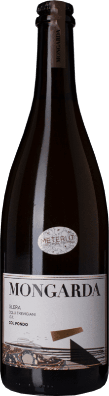 Free Shipping | White sparkling Mongarda Frizzante Col Fondo I.G.T. Colli Trevigiani Veneto Italy Glera 75 cl