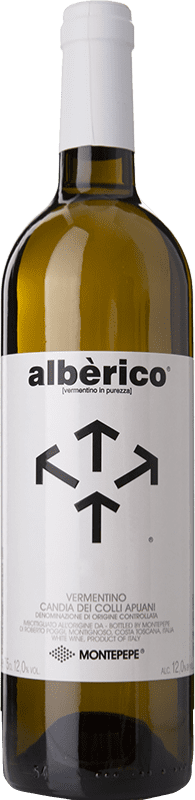 14,95 € | Белое вино Montepepe Albérico I.G.T. Toscana Тоскана Италия Vermentino — Верментино 75 cl