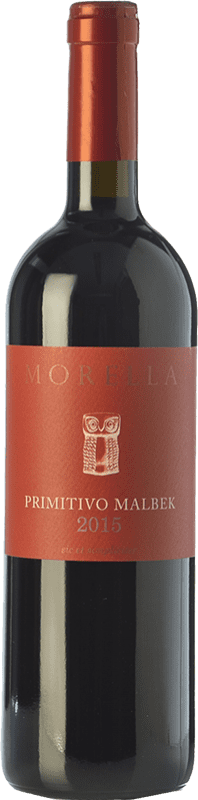 22,95 € Envio grátis | Vinho tinto Morella Primitivo Malbek I.G.T. Salento
