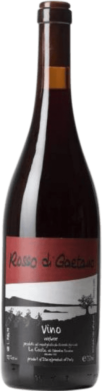 Бесплатная доставка | Красное вино Le Coste Rosso di Gaetano I.G. Vino da Tavola Лацио Италия Merlot, Syrah, Sangiovese Органический 75 cl
