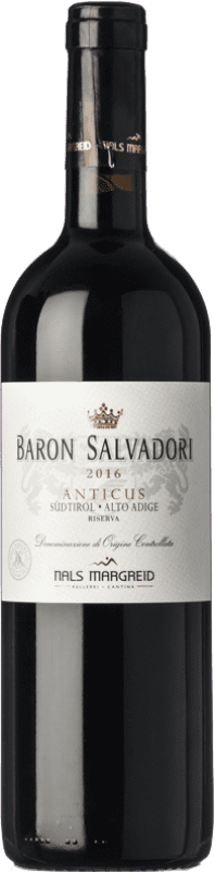 送料無料 | 赤ワイン Nals Margreid Baron Salvadori Anticus 予約 D.O.C. Alto Adige トレンティーノアルトアディジェ イタリア Merlot, Cabernet Sauvignon 75 cl