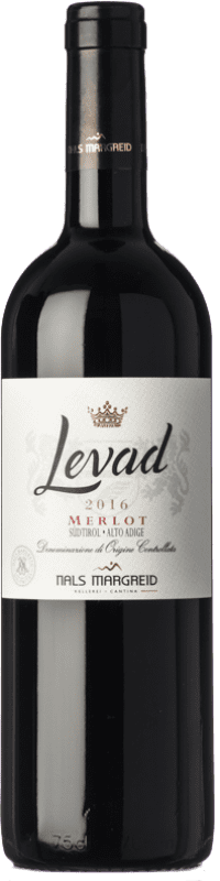 19,95 € | Красное вино Nals Margreid Levad D.O.C. Alto Adige Трентино-Альто-Адидже Италия Merlot 75 cl