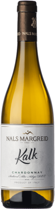 Envoi gratuit | Vin blanc Nals Margreid Kalk D.O.C. Alto Adige Trentin-Haut-Adige Italie Chardonnay 75 cl