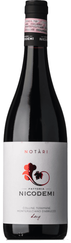 17,95 € | Red wine Nicodemi Notàri D.O.C.G. Montepulciano d'Abruzzo Colline Teramane Abruzzo Italy Montepulciano Bottle 75 cl