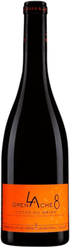 Free Shipping | Red wine Gros-Tollot La Grenache 8 I.G.P. Vin de Pays des Côtes du Brian Languedoc-Roussillon France Grenache Tintorera 75 cl