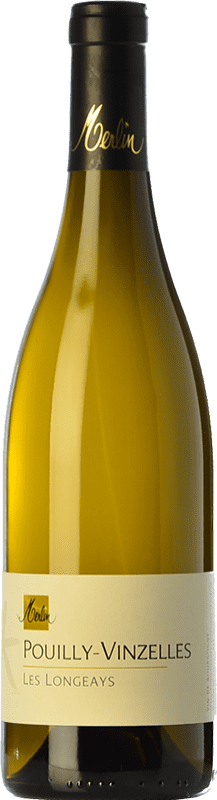 Envoi gratuit | Vin blanc Olivier Merlin Les Longeays Crianza A.O.C. Pouilly-Vinzelles Bourgogne France Chardonnay 75 cl