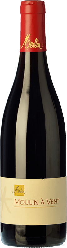 22,95 € Spedizione Gratuita | Vino rosso Olivier Merlin Crianza A.O.C. Moulin à Vent