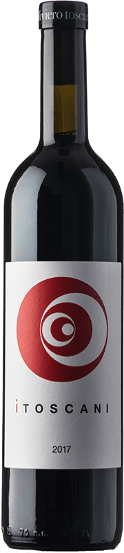 Free Shipping | Red Wine Oliviero Toscani iToscani I.G.T. Toscana Tuscany Italy Syrah — Shiraz, Teroldego 75 cl