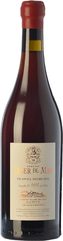 54,95 € | 赤ワイン Oller del Mas Negre 高齢者 D.O. Pla de Bages カタロニア スペイン Picapoll 75 cl
