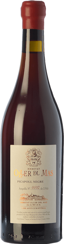 Envío gratis | Vino tinto Oller del Mas Negre Crianza D.O. Pla de Bages Cataluña España Picapoll 75 cl