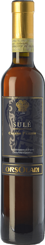 Envío gratis | Vino dulce Orsolani Passito Sulé D.O.C.G. Erbaluce di Caluso Piemonte Italia Erbaluce Media Botella 37 cl