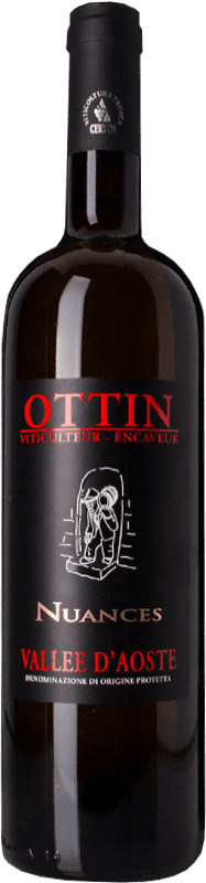 31,95 € Envio grátis | Vinho branco Ottin Nuances D.O.C. Valle d'Aosta