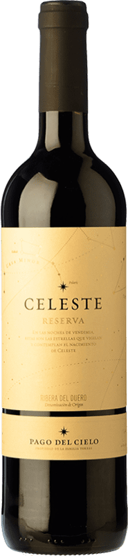 58,95 € Бесплатная доставка | Красное вино Pago del Cielo Celeste Резерв D.O. Ribera del Duero