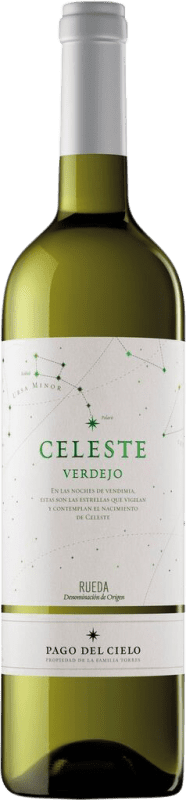 Бесплатная доставка | Белое вино Pago del Cielo Celeste D.O. Rueda Кастилия-Леон Испания Verdejo 75 cl