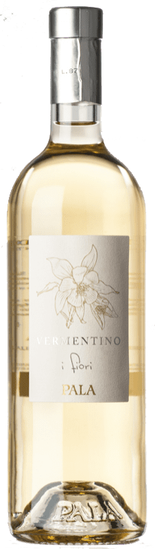 Бесплатная доставка | Белое вино Pala I Fiori D.O.C. Vermentino di Sardegna Sardegna Италия Vermentino 75 cl