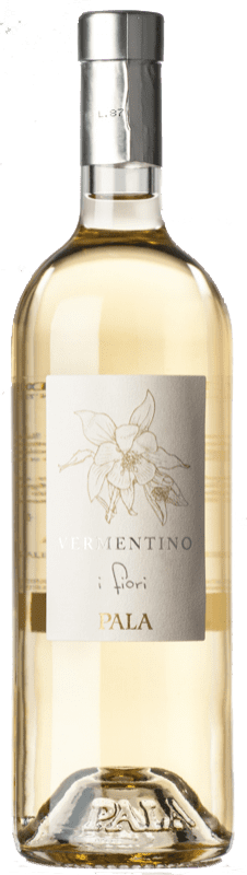 Бесплатная доставка | Белое вино Pala I Fiori D.O.C. Vermentino di Sardegna Sardegna Италия Vermentino — Верментино 75 cl