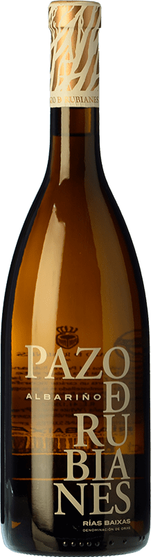 Envoi gratuit | Vin blanc Pazo de Rubianes Crianza D.O. Rías Baixas Galice Espagne Albariño 75 cl