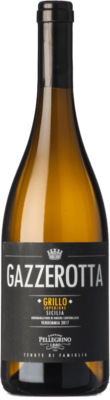 15,95 € | Белое вино Cantine Pellegrino Gazzerotta Superiore D.O.C. Sicilia Сицилия Италия Grillo 75 cl