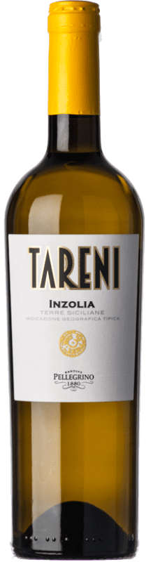 7,95 € | Vinho Branco Cantine Pellegrino Tareni I.G.T. Terre Siciliane Sicília Itália Inzolia 75 cl