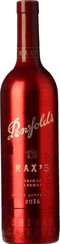 35,95 € Бесплатная доставка | Красное вино Penfolds Max's Shiraz Cabernet старения