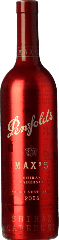 26,95 € | 红酒 Penfolds Max's Shiraz Cabernet 岁 澳大利亚 Syrah, Cabernet Sauvignon 75 cl
