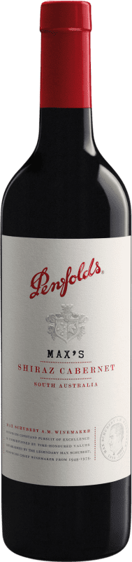 Kostenloser Versand | Rotwein Penfolds Max's Shiraz Cabernet Crianza — Kurze Fassreifung Australien Syrah, Cabernet Sauvignon 75 cl