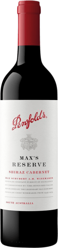 Бесплатная доставка | Красное вино Penfolds Max's Shiraz Cabernet Crianza — Крианса Австралия Syrah — Сира, Cabernet Sauvignon — Каберне Совиньон 75 cl