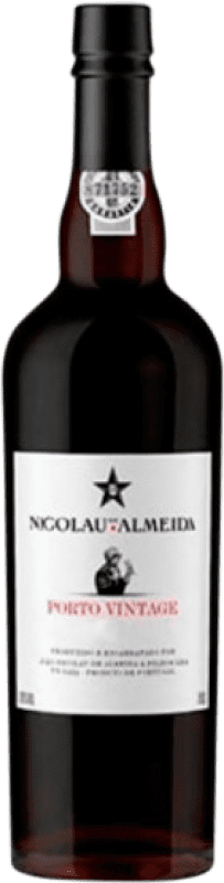 Free Shipping | Fortified wine João Nicolau de Almeida & Filhos Vintage I.G. Porto Douro Portugal Sousón, Touriga Franca, Touriga Nacional Organic 75 cl