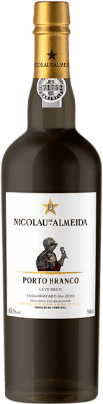 Envío gratis | Vino generoso João Nicolau de Almeida & Filhos Branco Fortificado I.G. Porto Douro Portugal Códega, Rabigato, Viosinho, Arinto Ecológico Botella Medium 50 cl