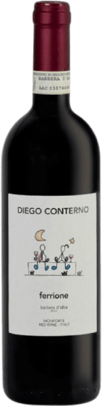Free Shipping | Red wine Diego Conterno Ferrione D.O.C. Barbera d'Alba Piemonte Italy Barbera 75 cl