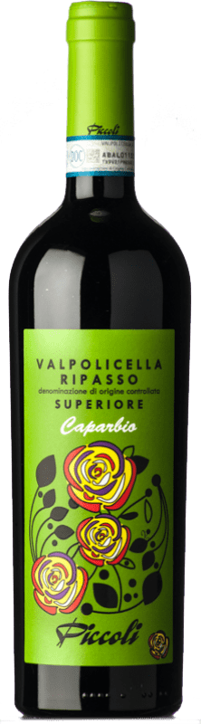 Бесплатная доставка | Красное вино Piccoli Daniela Caparbio D.O.C. Valpolicella Ripasso Венето Италия Corvina, Rondinella, Corvinone, Molinara, Oseleta, Croatina 75 cl