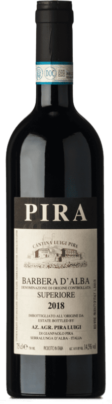 Envoi gratuit | Vin rouge Luigi Pira Superiore D.O.C. Barbera d'Alba Piémont Italie Barbera 75 cl