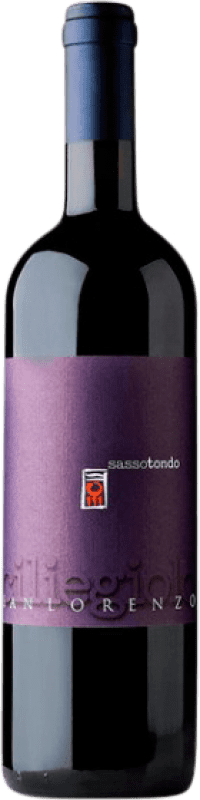 Бесплатная доставка | Красное вино Sassotondo San Lorenzo D.O.C. Maremma Toscana Тоскана Италия Ciliegiolo 75 cl