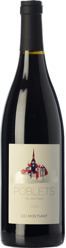 Spedizione Gratuita | Vino rosso Poblets de Montsant Negre Quercia D.O. Montsant Catalogna Spagna Syrah, Grenache, Carignan 75 cl