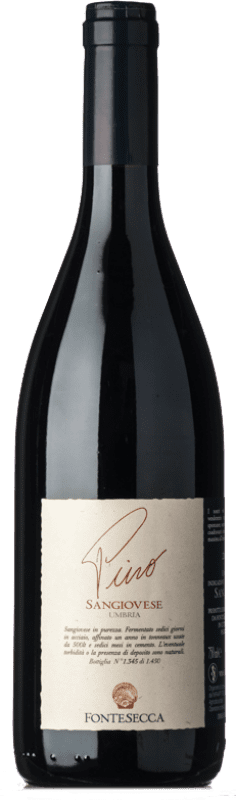 Envoi gratuit | Vin rouge Fontesecca Pino I.G.T. Umbria Ombrie Italie Sangiovese 75 cl