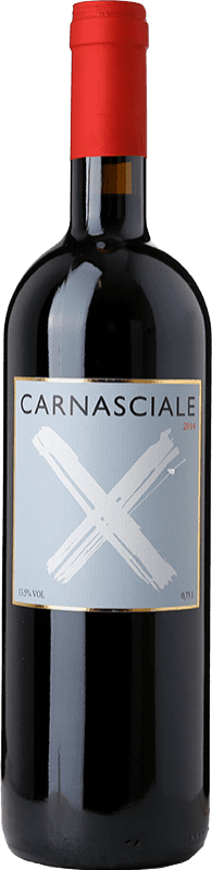 Envío gratis | Vino tinto Il Carnasciale I.G.T. Toscana Toscana Italia Cabernet Ecológico 75 cl