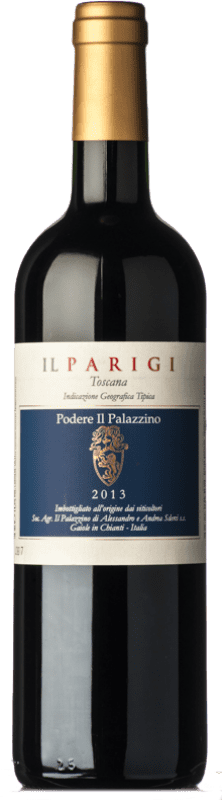 36,95 € Spedizione Gratuita | Vino rosso Il Palazzino Parigi I.G.T. Toscana