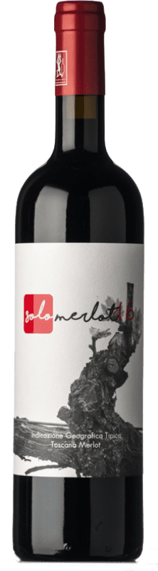 Envío gratis | Vino Tinto Ranieri Solo I.G.T. Toscana Toscana Italia Merlot 75 cl