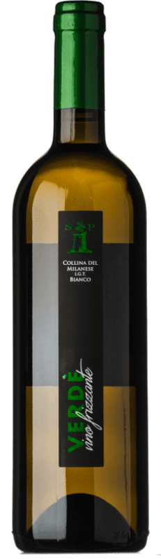 Envio grátis | Espumante branco San Pietro Bianco Frizzante Verdè I.G.T. Collina del Milanese Lombardia Itália Trebbiano, Chardonnay 75 cl