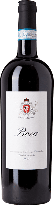 Free Shipping | Red wine Garona D.O.C. Boca Piemonte Italy Nebbiolo, Vespolina, Rara 75 cl