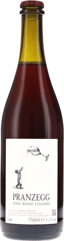 Envoi gratuit | Vin rouge Pranzegg Rosso Leggero Trentin-Haut-Adige Italie Merlot, Lagrein, Schiava 75 cl