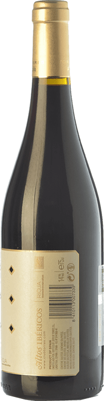 23,95 € Envío gratis | Vino tinto Torres Altos Ibéricos Parcelas de Graciano Crianza D.O.Ca. Rioja La Rioja España Graciano Botella 75 cl