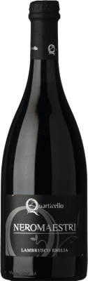 Quarticello Lambrusco Frizzante Neromaestri Lambrusco Emilia Romagna Organic 75 cl