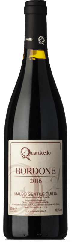18,95 € | Красное вино Quarticello Malbo Bordone I.G.T. Emilia Romagna Эмилия-Романья Италия 75 cl