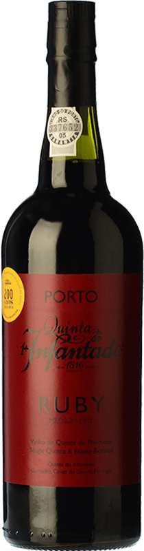 12,95 € Бесплатная доставка | Крепленое вино Quinta do Infantado Ruby I.G. Porto