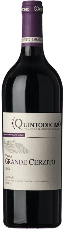 162,95 € | Vin rouge Quintodecimo Riserva V Grande Cerzito Réserve D.O.C.G. Taurasi Campanie Italie Aglianico 75 cl