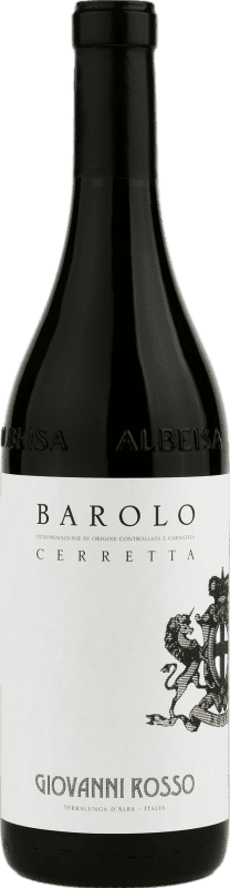 Free Shipping | Red Wine Giovanni Rosso Cerretta D.O.C.G. Barolo Piemonte Italy Nebbiolo Eco — Organic 75 cl