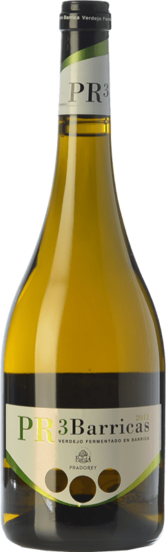 15,95 € | White wine Ventosilla PradoRey PR3 Barricas Aged D.O. Rueda Castilla y León Spain Verdejo Bottle 75 cl