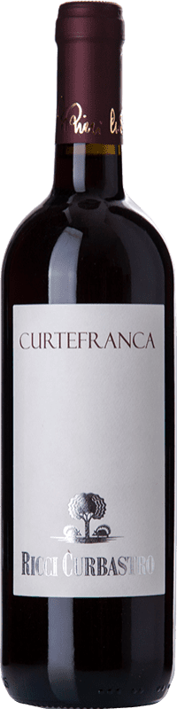 Free Shipping | Red wine Ricci Curbastro Rosso D.O.C. Curtefranca Lombardia Italy Merlot, Cabernet Sauvignon, Cabernet Franc, Barbera, Carmenère 75 cl