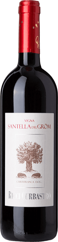 Free Shipping | Red wine Ricci Curbastro Santella del Grom D.O.C. Curtefranca Lombardia Italy Merlot, Cabernet Sauvignon, Cabernet Franc, Barbera, Carmenère 75 cl